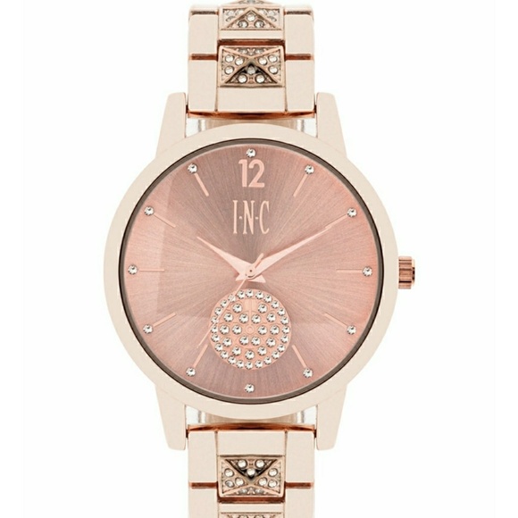 INC International Concepts Accessories - INC Rose gold 40mm ladies watch